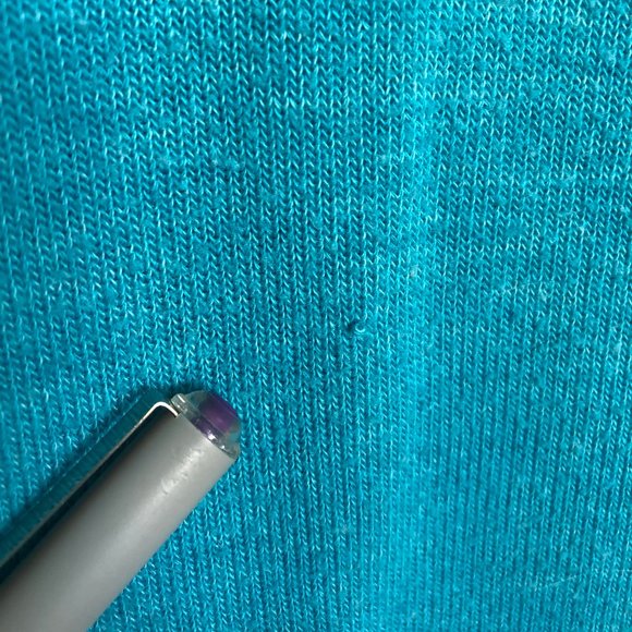 Victoria's Secret PINK slouchy teal sweater - Picture 5 of 7